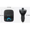 FM Transmitter Αυτοκινήτου UGREEN Bluetooth and Car Charger CD229 80910